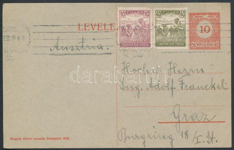Lot 1084 - Hungary Hungarian covers at a very low starting price - Darabanth Co Ltd Online auction of stamps, postcards and other collectibles #288 Lot 1084 - Hungary Hungarian covers at a very low starting price - Darabanth Co Ltd Online auction of stamps, postcards and other collectibles #288