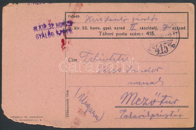 Lot 953 - Hungary Hungarian covers at a very low starting price -  Darabanth Co Ltd Online auction of stamps, postcards and other collectibles #288 