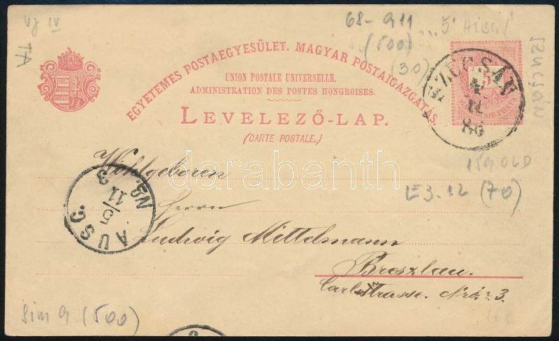 Lot 451 - Hungary Hungarian covers at a very low starting price -  Darabanth Co Ltd Online auction of stamps, postcards and other collectibles #288 
