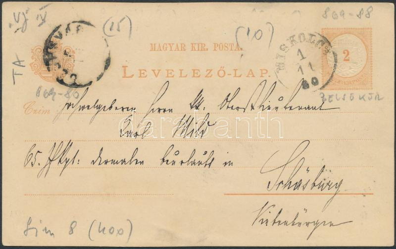 Lot 441 - Hungary Hungarian covers at a very low starting price -  Darabanth Co Ltd Online auction of stamps, postcards and other collectibles #288 