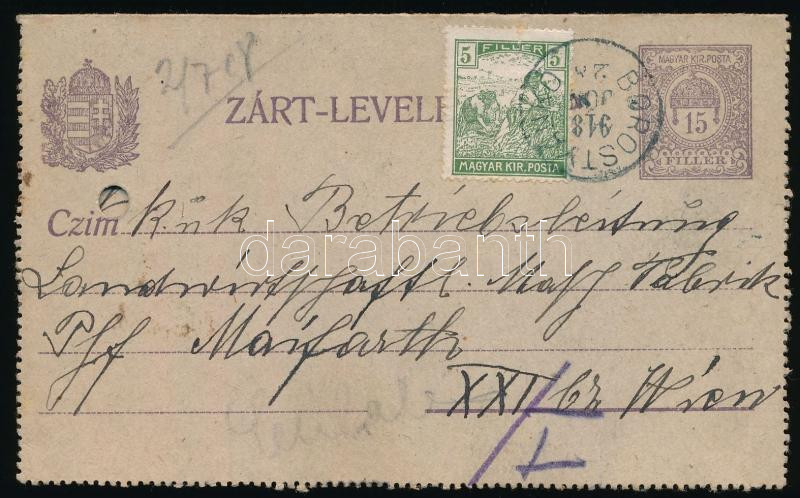 Lot 963 - Hungary Hungarian covers at a very low starting price -  Darabanth Co Ltd Online auction of stamps, postcards and other collectibles #288 