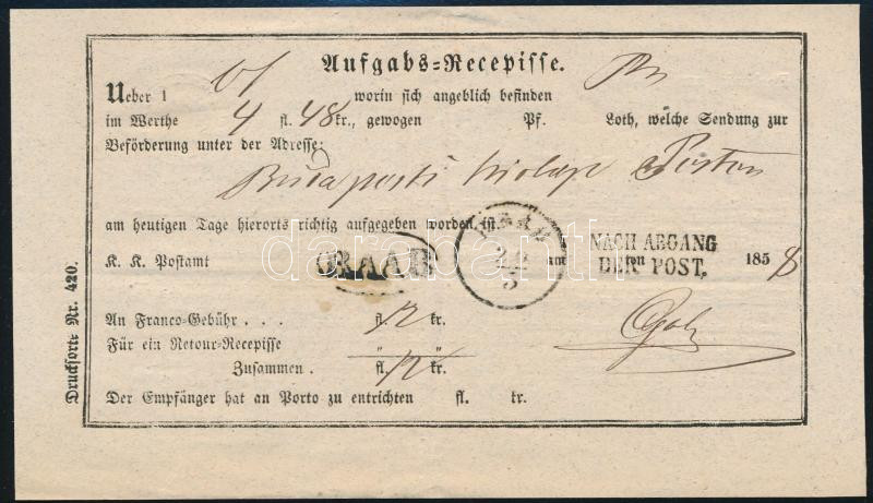 Lot 344 - Hungary Hungarian covers at a very low starting price - Darabanth Co Ltd Online auction of stamps, postcards and other collectibles #288 Lot 344 - Hungary Hungarian covers at a very low starting price - Darabanth Co Ltd Online auction of stamps, postcards and other collectibles #288