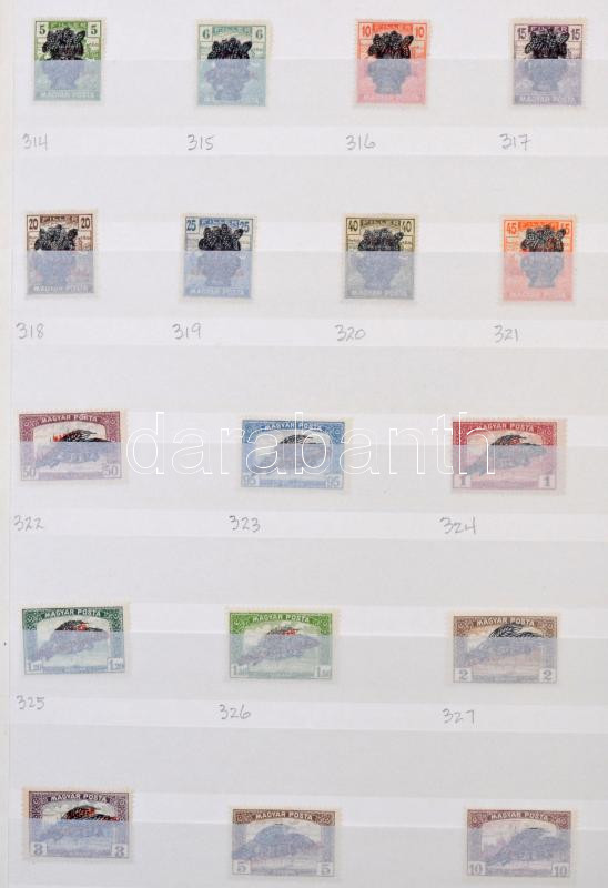 Lot 1531 - Hungary hungarian lots and collections at a very low start price -  Darabanth Co Ltd Online auction of stamps, postcards and other collectibles #288 