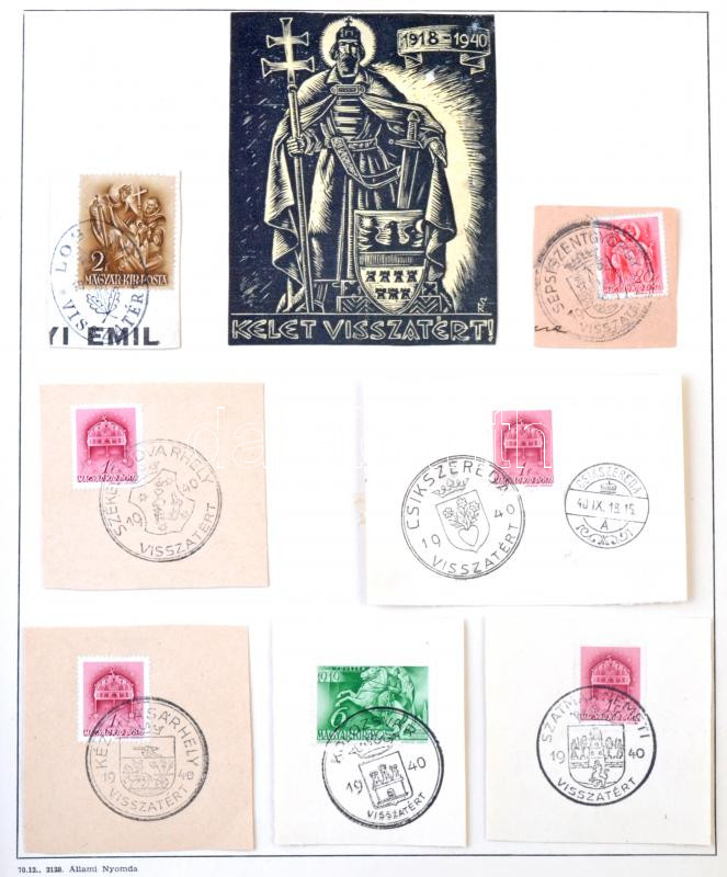 Lot 1529 - Hungary hungarian lots and collections at a very low start price -  Darabanth Co Ltd Online auction of stamps, postcards and other collectibles #288 