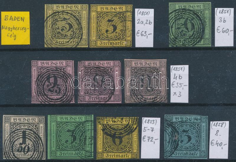 Lot 1935 - mixed worldwide Nice lots to bid form a worldwide classic collection (To be continued) - German States - Baden - Darabanth Co Ltd Online auction of stamps, postcards and other collectibles #288 Lot 1935 - mixed worldwide Nice lots to bid form a worldwide classic collection (To be continued) - German States - Baden - Darabanth Co Ltd Online auction of stamps, postcards and other collectibles #288
