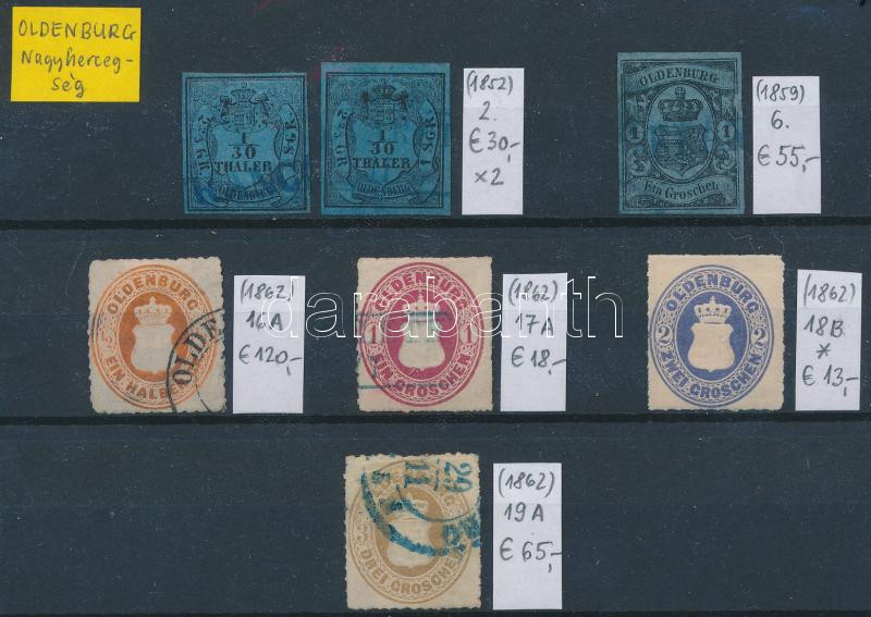 Lot 1951 - mixed worldwide Nice lots to bid form a worldwide classic collection (To be continued) - German States - Oldenburg - Darabanth Co Ltd Online auction of stamps, postcards and other collectibles #288 Lot 1951 - mixed worldwide Nice lots to bid form a worldwide classic collection (To be continued) - German States - Oldenburg - Darabanth Co Ltd Online auction of stamps, postcards and other collectibles #288