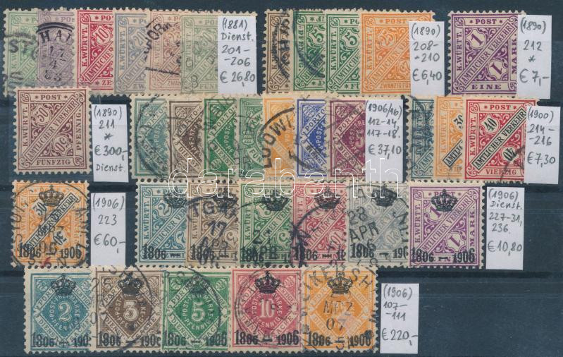 Lot 1962 - mixed worldwide Nice lots to bid form a worldwide classic collection (To be continued) - German States - Württemberg - Darabanth Co Ltd Online auction of stamps, postcards and other collectibles #288 Lot 1962 - mixed worldwide Nice lots to bid form a worldwide classic collection (To be continued) - German States - Württemberg - Darabanth Co Ltd Online auction of stamps, postcards and other collectibles #288