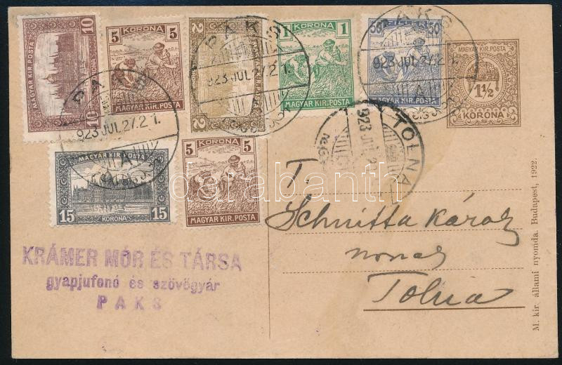 Lot 1146 - Hungary Hungarian covers at a very low starting price - Darabanth Co Ltd Online auction of stamps, postcards and other collectibles #288 Lot 1146 - Hungary Hungarian covers at a very low starting price - Darabanth Co Ltd Online auction of stamps, postcards and other collectibles #288