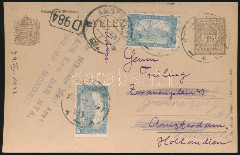 Lot 1114 - Hungary Hungarian covers at a very low starting price - Darabanth Co Ltd Online auction of stamps, postcards and other collectibles #288 Lot 1114 - Hungary Hungarian covers at a very low starting price - Darabanth Co Ltd Online auction of stamps, postcards and other collectibles #288