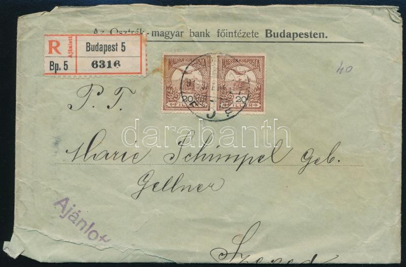 Lot 670 - Hungary Hungarian covers at a very low starting price -  Darabanth Co Ltd Online auction of stamps, postcards and other collectibles #288 