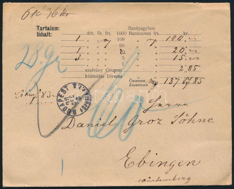 Lot 512 - Hungary Hungarian covers at a very low starting price - Darabanth Co Ltd Online auction of stamps, postcards and other collectibles #288 Lot 512 - Hungary Hungarian covers at a very low starting price - Darabanth Co Ltd Online auction of stamps, postcards and other collectibles #288