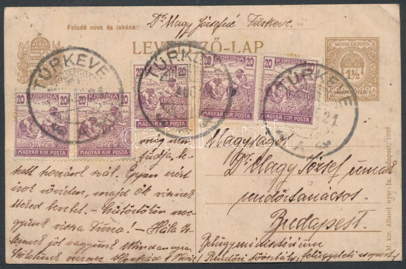 Lot 1154 - Hungary Hungarian covers at a very low starting price - Darabanth Co Ltd Online auction of stamps, postcards and other collectibles #288 Lot 1154 - Hungary Hungarian covers at a very low starting price - Darabanth Co Ltd Online auction of stamps, postcards and other collectibles #288