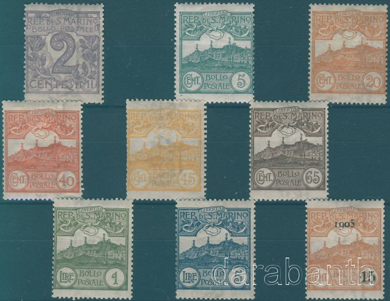 Lot 7974 - San Marino philately and postal history world - san marino -  Darabanth Co Ltd Online auction of stamps, postcards and other collectibles #288 