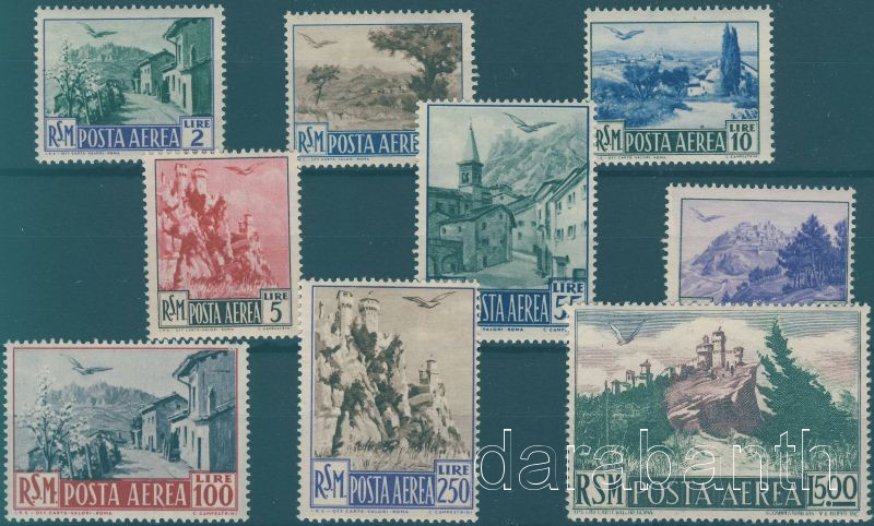 Lot 7991 - San Marino philately and postal history world - san marino -  Darabanth Co Ltd Online auction of stamps, postcards and other collectibles #288 