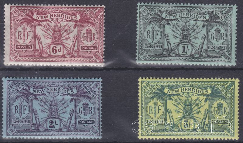 Lot 6850 - new hebrides Worldwide philately and postal history - New Hebrides -  Darabanth Co Ltd Major Auction of stamps, postcards and other collectibles #26 