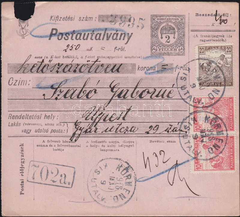 Lot 771 - Hungary Hungarian covers at a very low starting price -  Darabanth Co Ltd Online auction of stamps, postcards and other collectibles #287 