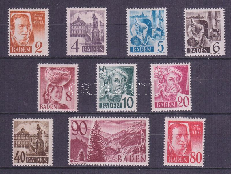 Lot 7364 - germany - french zone Philately and postal history World - Germany - French zone -  Darabanth Co Ltd Stamps, Coins and Postcards Mail Auction #284