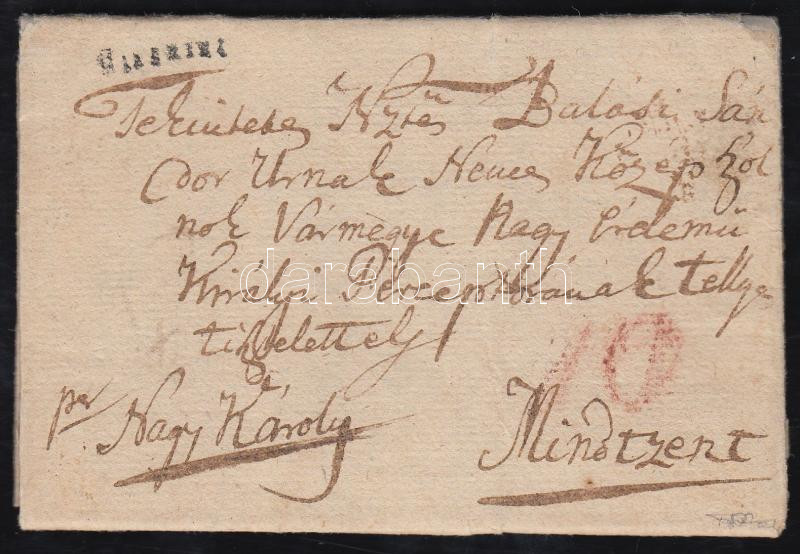 Lot 42 - Hungary philately and postal history hungary - prephilatelic covers - Darabanth Co Ltd Major Auction of stamps, postcards and other collectibles #26 Lot 42 - Hungary philately and postal history hungary - prephilatelic covers - Darabanth Co Ltd Major Auction of stamps, postcards and other collectibles #26