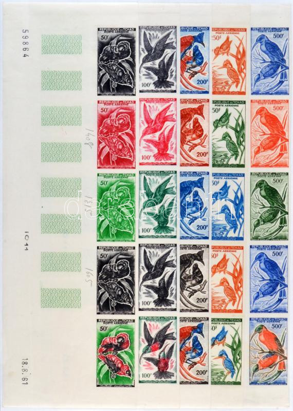 Lot 6443 - Chad Philately and postal history world - Chad - Darabanth Co Ltd Stamps, Coins and Postcards Mail Auction #283 Lot 6443 - Chad Philately and postal history world - Chad - Darabanth Co Ltd Stamps, Coins and Postcards Mail Auction #283