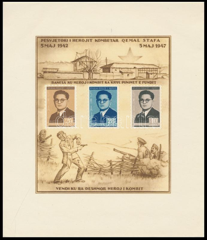 Lot 6046 - Albania Philately and postal history world - Albania - Darabanth Co Ltd Online auction of stamps, postcards and other collectibles #287 Lot 6046 - Albania Philately and postal history world - Albania - Darabanth Co Ltd Online auction of stamps, postcards and other collectibles #287