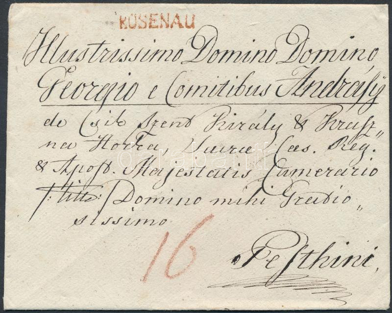Lot 133 - Hungary philately and postal history hungary - prephilatelic covers -  Darabanth Co Ltd Major Auction of stamps, postcards and other collectibles #26 