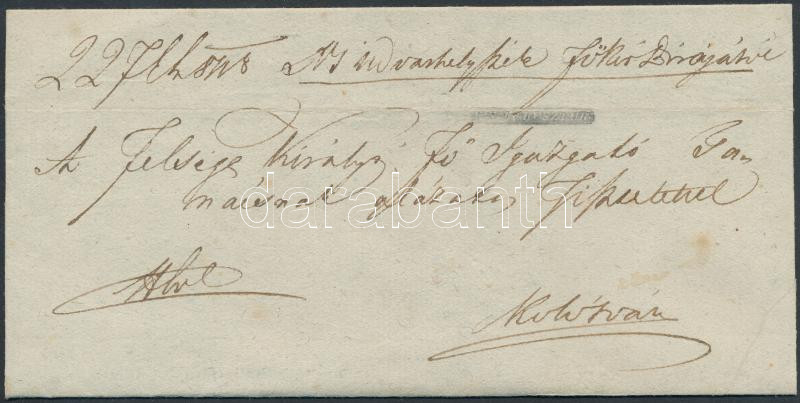 Lot 188 - Hungary philately and postal history hungary - prephilatelic covers -  Darabanth Co Ltd Major Auction of stamps, postcards and other collectibles #26 