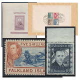 243. Closed Online auction - Philately