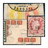 299. Gelaufene Fernauktion - Philatelie und Postgeschichte Ungarn