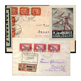 355. Gelaufene Fernauktion - Philatelie und Postgeschichte Ungarn