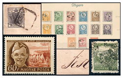 406. Closed Online auction - Hungarian philately and postal history
