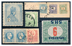 410. Online Auction sale of the unsold lots - Selected Hungarian items and collections