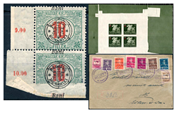 423. Online Auction sale of the unsold lots - Hungarian philately and postal history