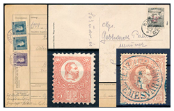 424. Gelaufene Fernauktion - Philatelie und Postgeschichte Ungarn