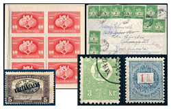 430. Closed Online auction - Selected Hungarian items and collections