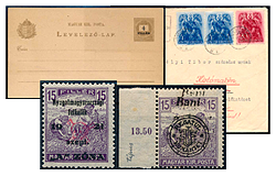 434. Gelaufene Fernauktion - Philatelie und Postgeschichte Ungarn