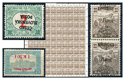 438. Online Auction sale of the unsold lots - Hungarian philately and postal history