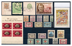 439. Closed Online auction - Selected Hungarian items and collections