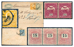 442. Online Auction sale of the unsold lots - Selected Hungarian items and collections