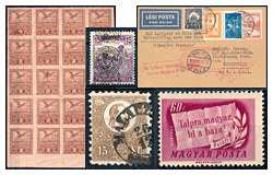 444. Gelaufene Fernauktion - Philatelie und Postgeschichte Ungarn