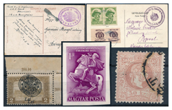 446. Closed Online auction - Hungarian philately and postal history