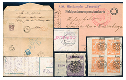 454. Gelaufene Fernauktion - Philatelie und Postgeschichte Ungarn
