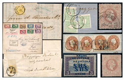 476. Online Auction sale of the unsold lots - Hungarian philately and postal history