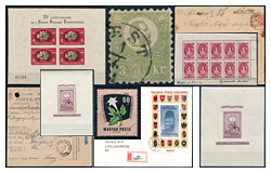 477. Online auction - Selected Hungarian items and collections