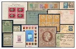 Beendet 483. Fernauktion - Erlesene Lose und Sammlungen Ungarn