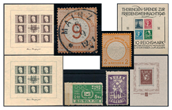 Lezárult 493. Gyorsárverés - Kiemelt külföldi filatélia tételek és gyűjtemények