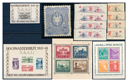 Lezárult 493. Gyorsárverés - Külföldi filatélia és postatörténet