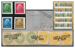 500. Online auction - Hungarian philately and postal history