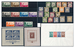 Lezárult 502. Gyorsárverés - Kiemelt külföldi filatélia tételek és gyűjtemények