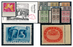 512. Online auction sale of the unsold lots - Hungarian philately and postal history