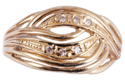 513 auction: philately, postcards, numismatics, artwork, books, colletibles, jewelry - Jewellery and precious metal items